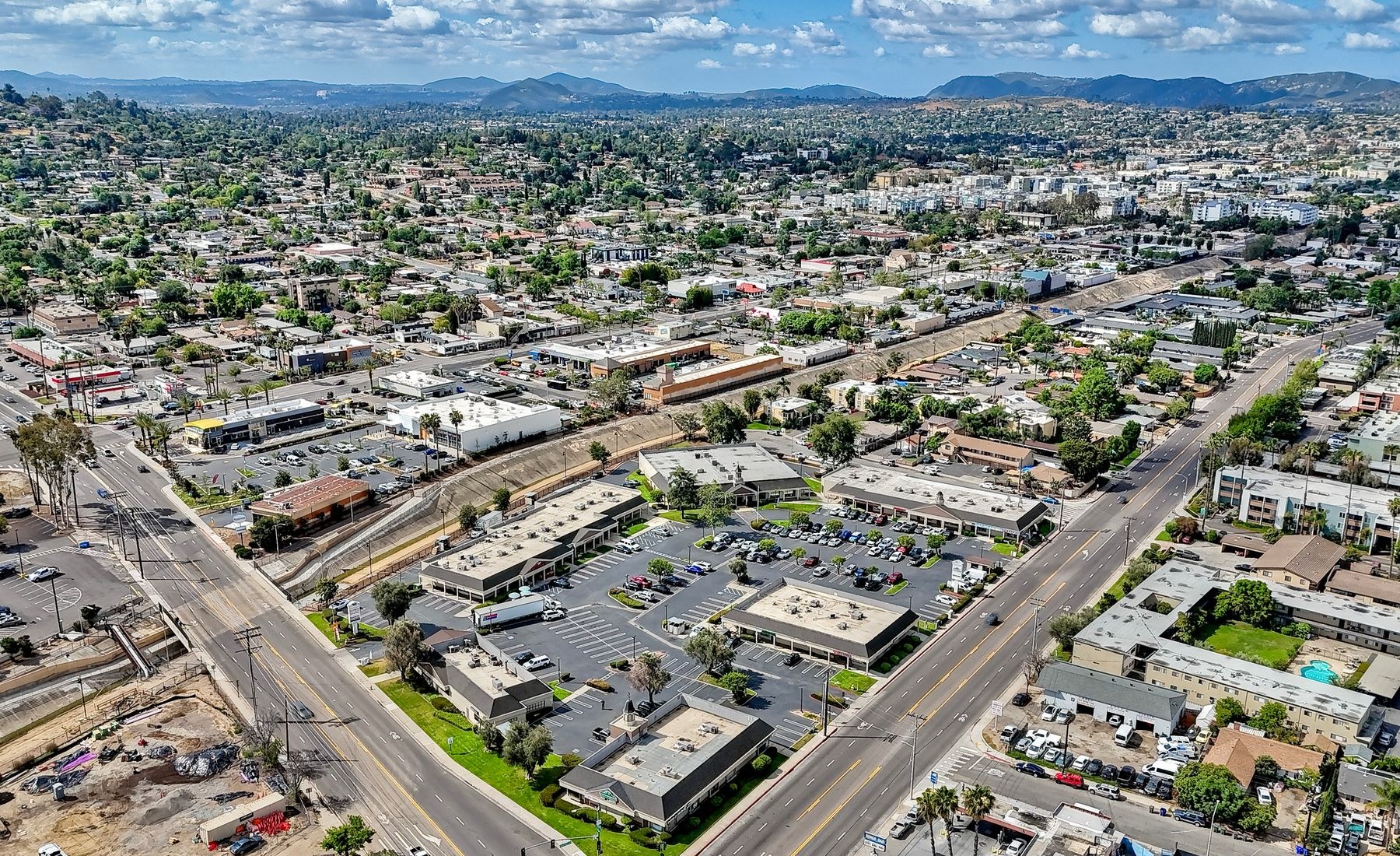 Washington Square aerial view